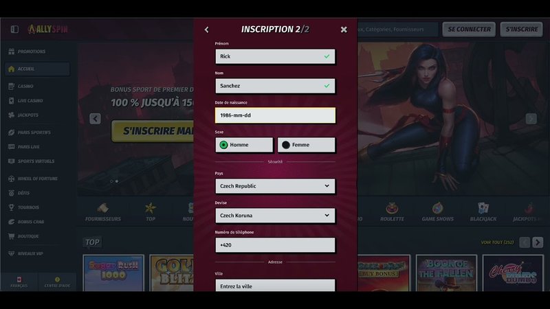 AllySpin Casino – opinie in Poland